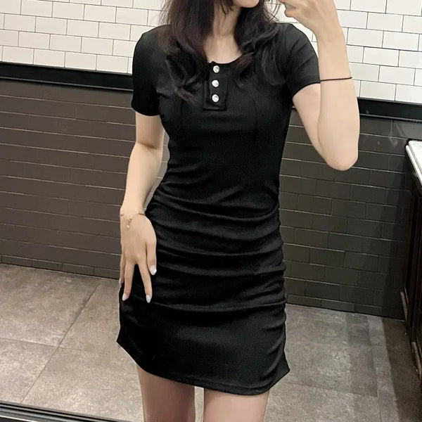 [BUNJANG] Sugar Mini Dress Black / (새상품 원가판매) 에이블리 원피스 미니원피스 여름원피스 슈가 블랙