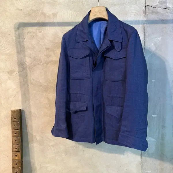 [BUNJANG] Cambridge Members Linen Field Jacket Men's 95-100 / 캠브리지멤버스 린넨 필드자켓 남성95-100