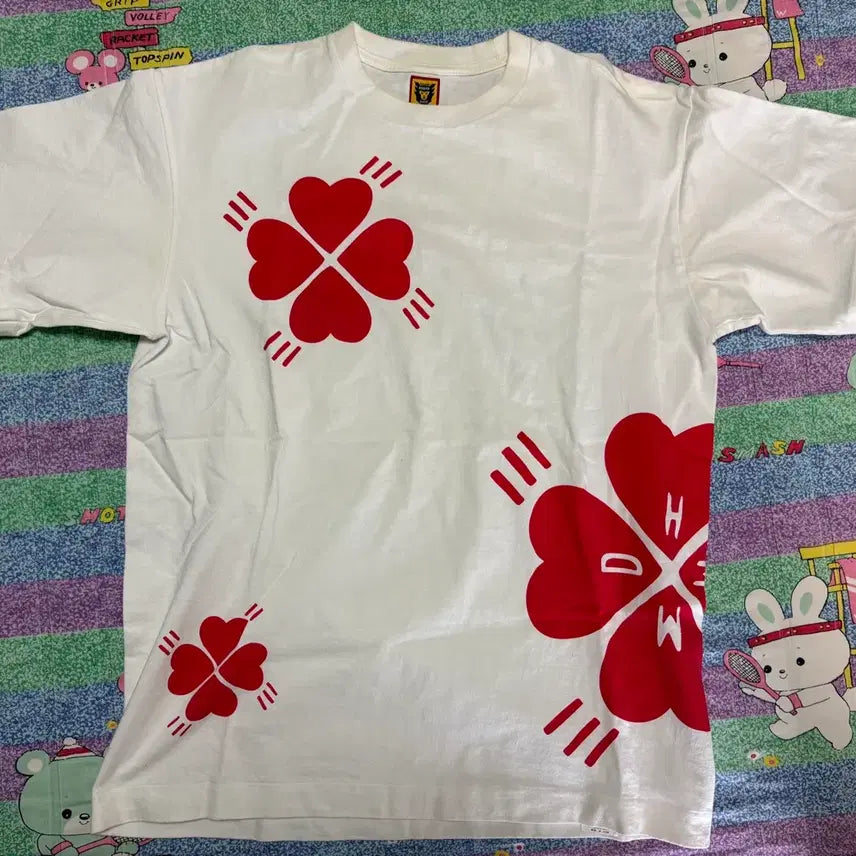 [BUNJANG] Human Made T-Shirt White / 휴먼메이드 반팔