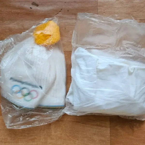 [BUNJANG] Pyeongchang Olympics Commemorative Hat and T-Shirt Set / 평창 올림픽 모자 티
