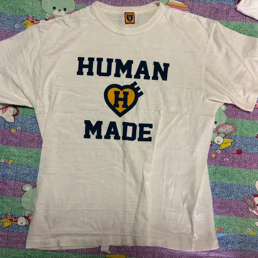 [BUNJANG] Human Made T-Shirt XL White / 휴먼메이드 반팔