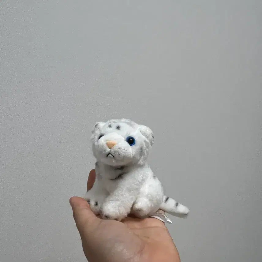 [BUNJANG] Japanese Vintage Animal Zoo Doll - White Tiger / 일본 빈티지 백호 동물 동물원 인형