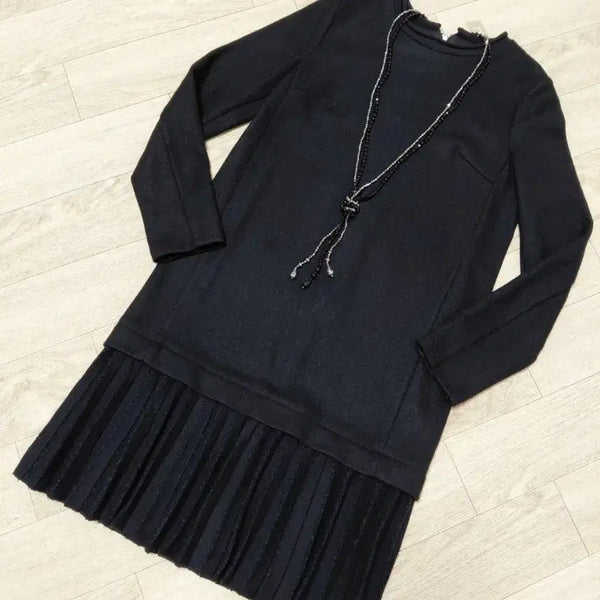 [BUNJANG] SJSJ Pleated Hem Dress / 상태최상)쥬크 원피스 sjsj시스템시슬리오즈세컨지컷온앤온듀엘헤지스미샤