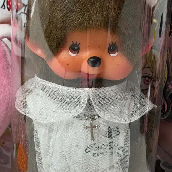[BUNJANG] KIDSLAND Cat Street Classic Monchhichi Doll / 키디랜드 캣스트리트 고양이 몬치치 고전 택O