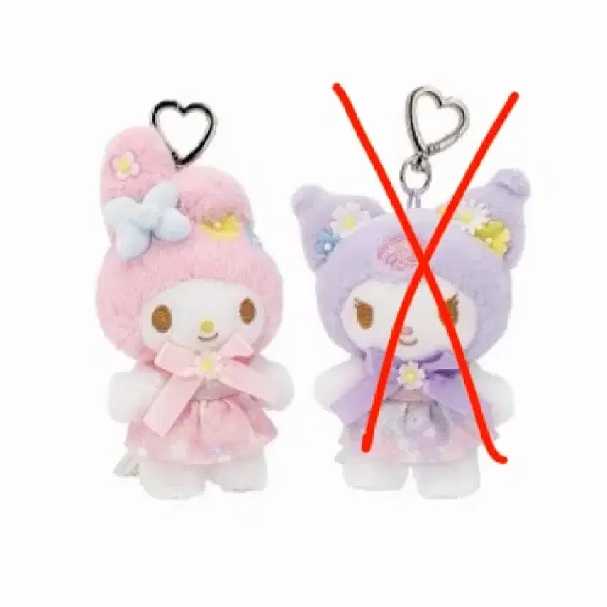 [BUNJANG] Sanrio My Melody Hotel Floria Keyring / 마이멜로디 호텔플로리아 키링