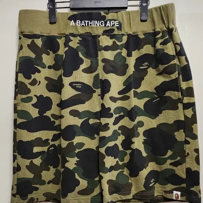 [BUNJANG] Bape First Camo Green Tone Shorts XXL / 베이프 퍼스트카모 녹계 반바지XXL 2XL