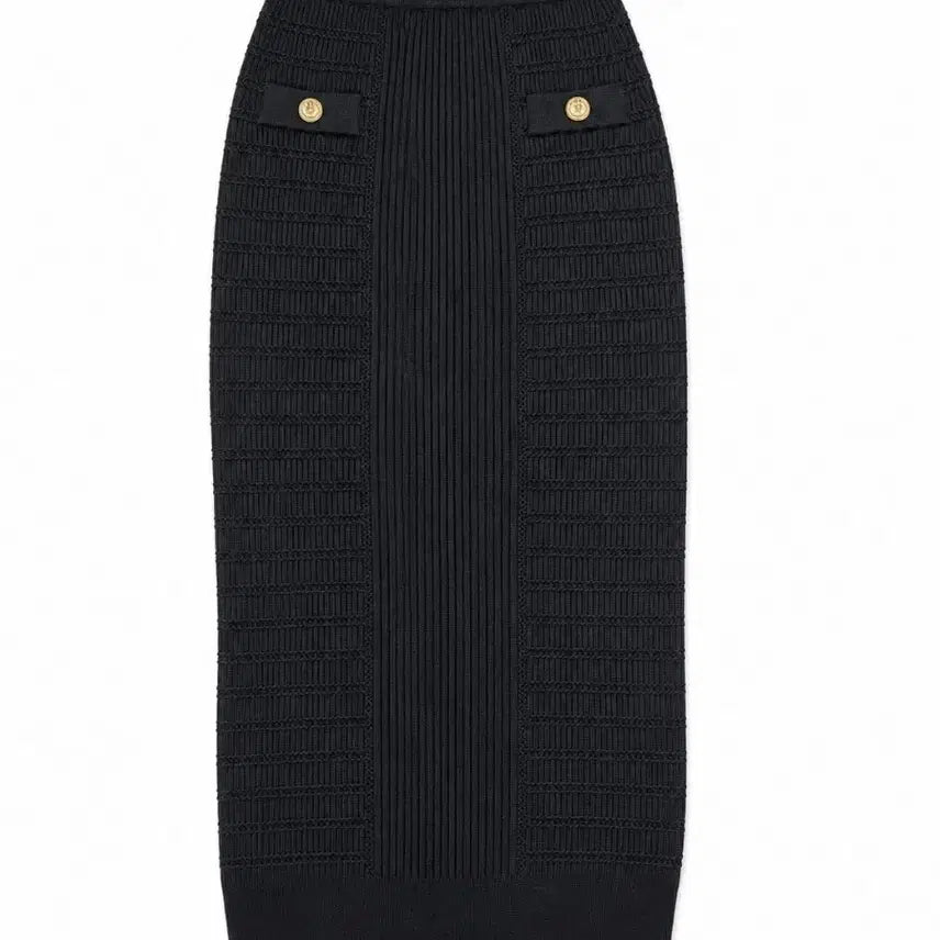 [BUNJANG] Balmain Paris Knit Skirt Size 34 / 정품 국내택 발망 니트 스커트 (34사이즈) 판매합니다