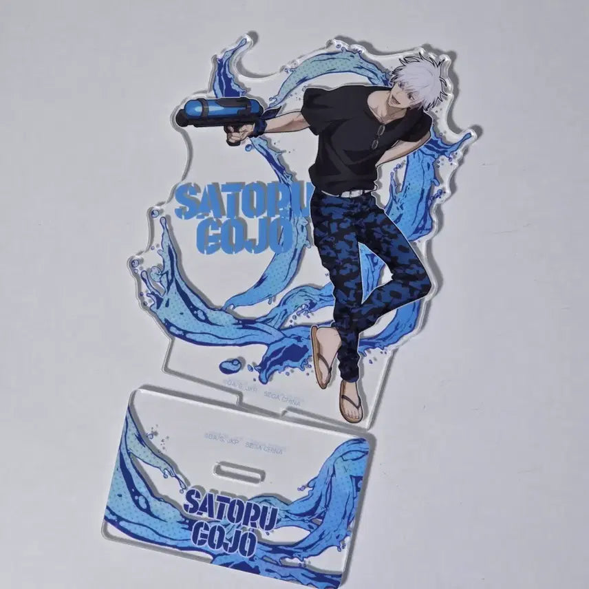 [BUNJANG] Jujutsu Kaisen Satoru Gojo Water Gun Acrylic Stand / 주술회전 고죠 사토루 물총 아크릴스탠드 굿즈