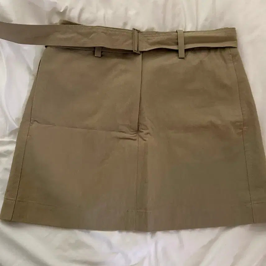 [BUNJANG] Monoha Belt Mini Skirt / 모노하 벨트 미니 스커트 새상품