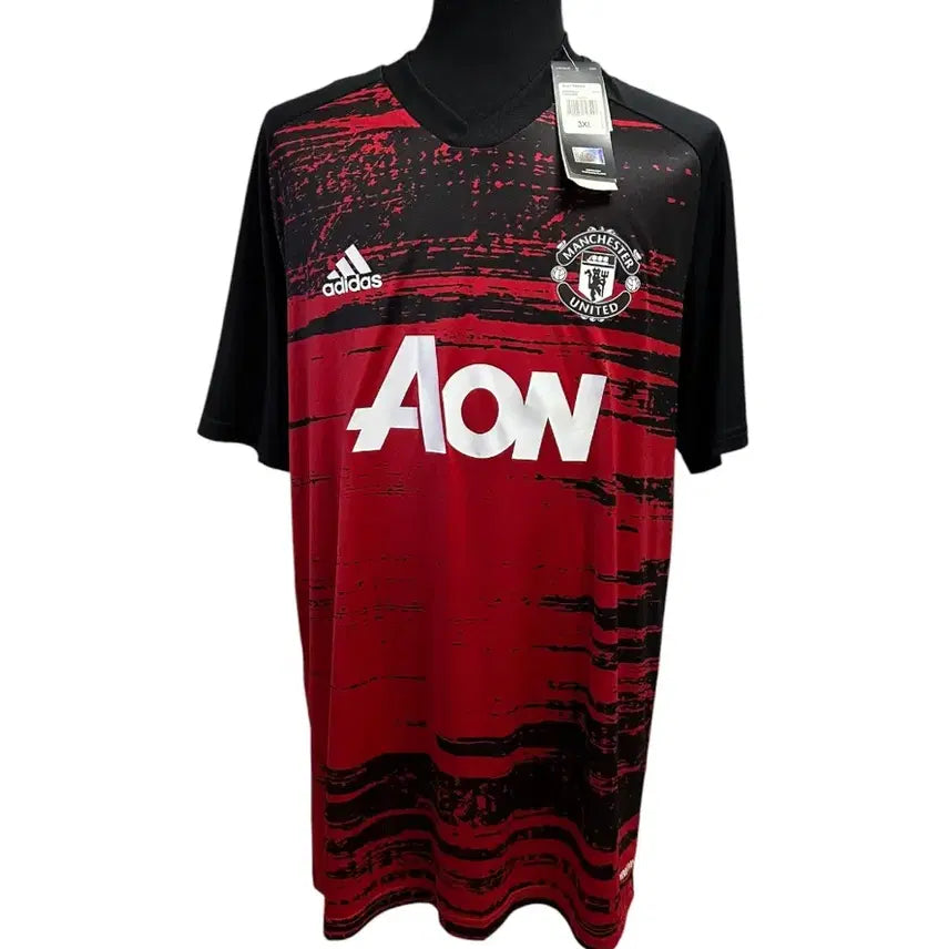 [BUNJANG] Adidas Manchester United 20/21 Training Kit Uniform 3XL / (새상품) 아디다스 맨유 20/21 트레이닝킷 유니폼 3XL size