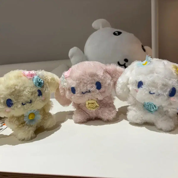 [BUNJANG] Sanrio Cinnamoroll Plush Doll Set (Rare, Classic) / 희귀 산리오 시나모롤 인형 3종 세트 고전