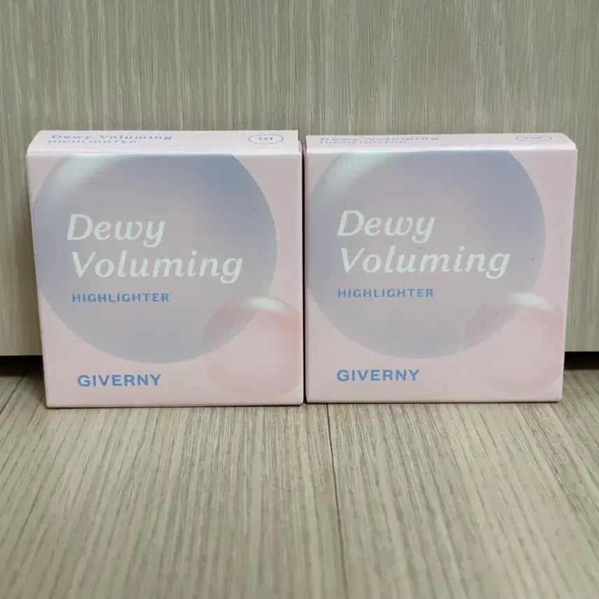 [BUNJANG] Giverny Dewy Voluming Highlighter Bundle Set / 새상품) 지베르니 하이라이터 2개 일괄판매