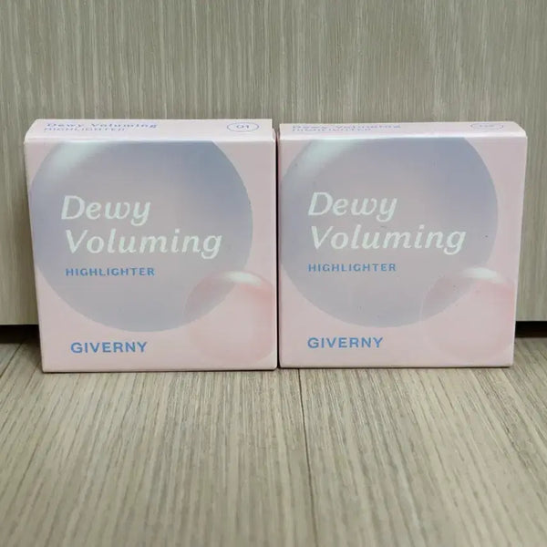 [BUNJANG] Giverny Dewy Voluming Highlighter Bundle Set / 새상품) 지베르니 하이라이터 2개 일괄판매