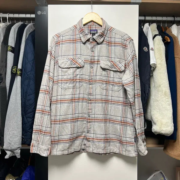 [BUNJANG] Patagonia Organic Cotton Flannel Shirt / [M]파타고니아 오가닉 코튼 플란넬 셔츠