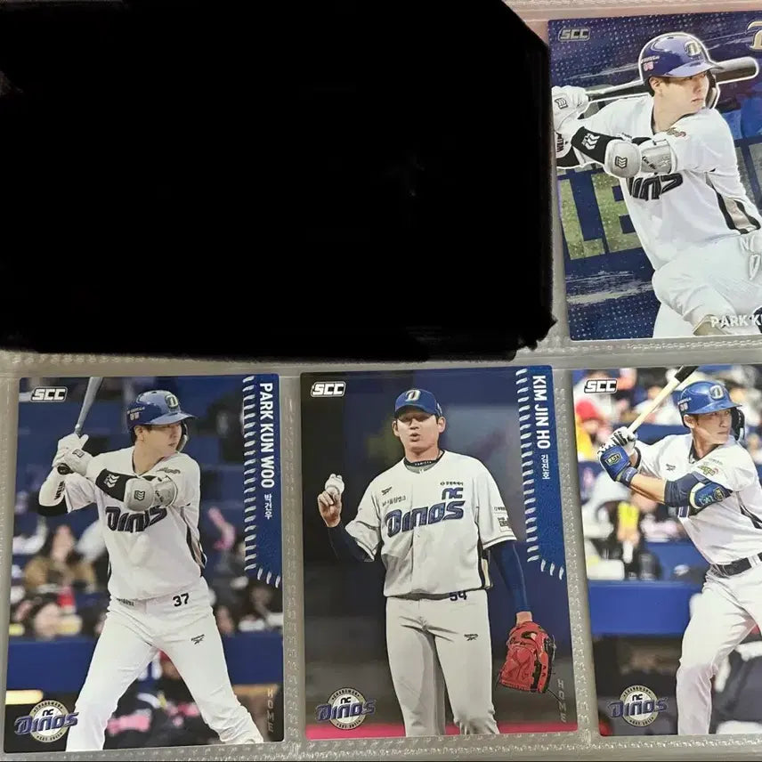 [BUNJANG] NC Dinos Park Kun Woo / Kim Jin Ho / Seo Ho Chul Player Cards Bundle / NC 다이노스 박건우/김진호/서호철 선수 카드
