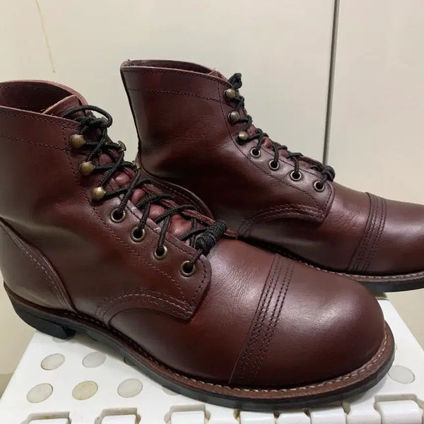 [BUNJANG] Red Wing 8119 Iron Ranger Boots Burgundy 8D / (260) 레드윙 8119 8D