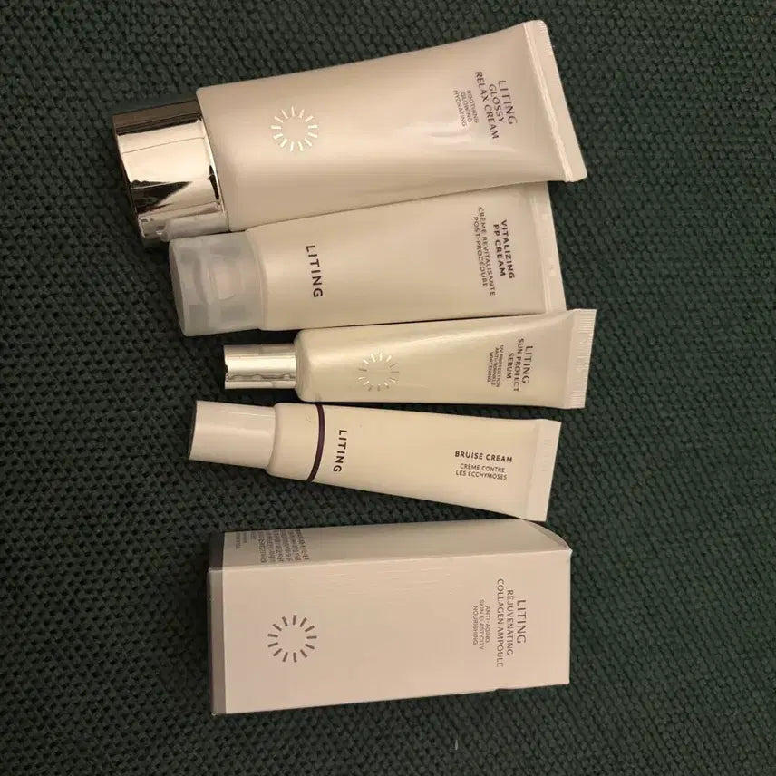 [BUNJANG] Dermatologist-Grade Skincare Set (Ampoule, Serum, Cream) / 피부과에서 쓰는 리팅 화장품 세트 (앰플, 세럼 등)