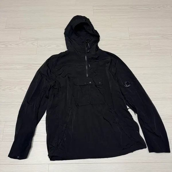 [BUNJANG] CP Company Nylon Chrome Anorak Black Size 95 / CP컴퍼니 나일론 크롬 아노락 95사이즈