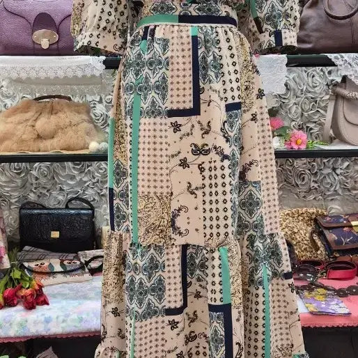 [BUNJANG] LENIC MCCOY Long Dress (Size 66-77) / LENIC MCCOY 롱원피스 (66 77)