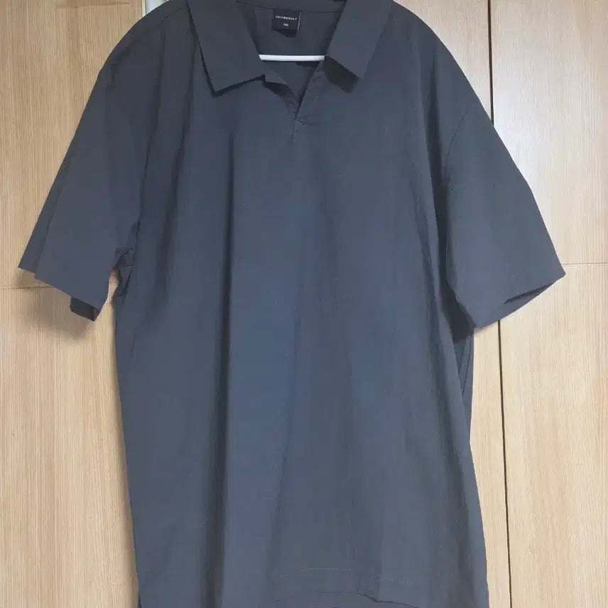 [BUNJANG] Chase Cult Stretch Collar Short Sleeve Shirt / (100) 체이스컬트 스트레치 카라 반팔 셔츠