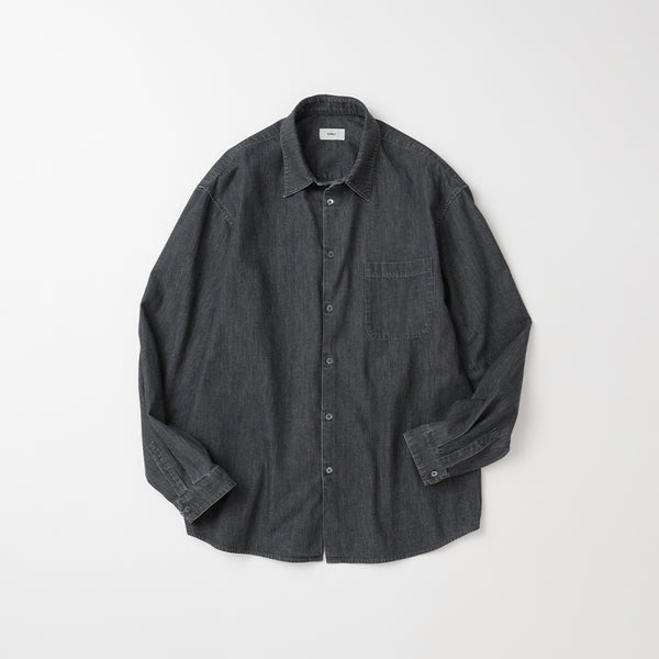 [BUNJANG] M My Library Pure Denim Shirt - Mid Gray / [M]마이라이브러리 Pure Denim Shirt - Mid Gray