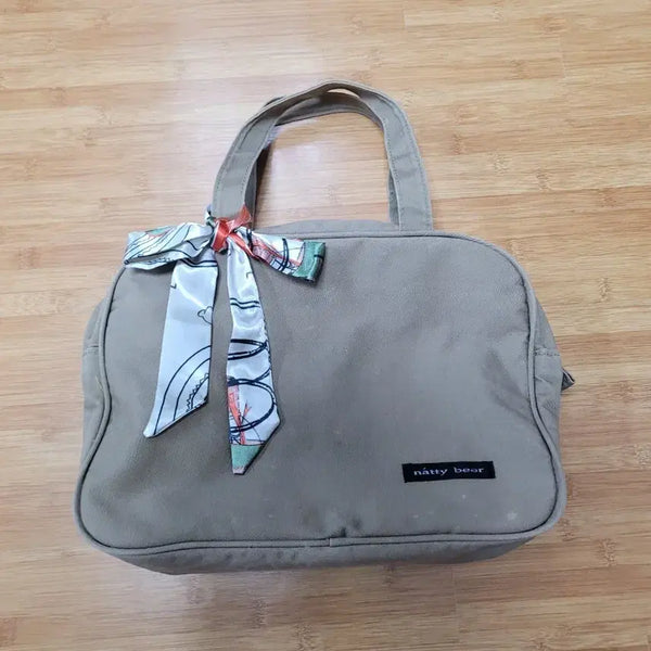 [BUNJANG] Natty Bear Beige Tote Bag / natty bear 베이지 토트백