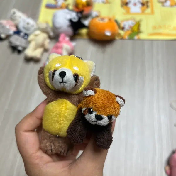 [BUNJANG] Red Panda Plush Toy Set / 일본 레서판다 인형 세트