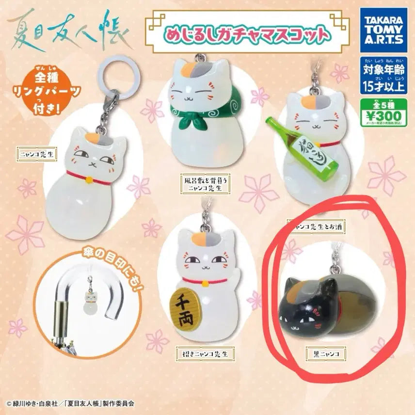 [BUNJANG] Natsume's Book of Friends Nyanko-sensei Mejirushi Black Nyanko-sensei / 나츠메우인장 냥코센세 메지루시 흑냥코센세