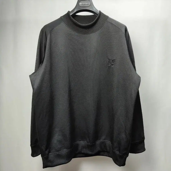 [BUNJANG] Needles Mock Neck Sweatshirt Black L / 니들스 모크넥 스웻 블랙 L