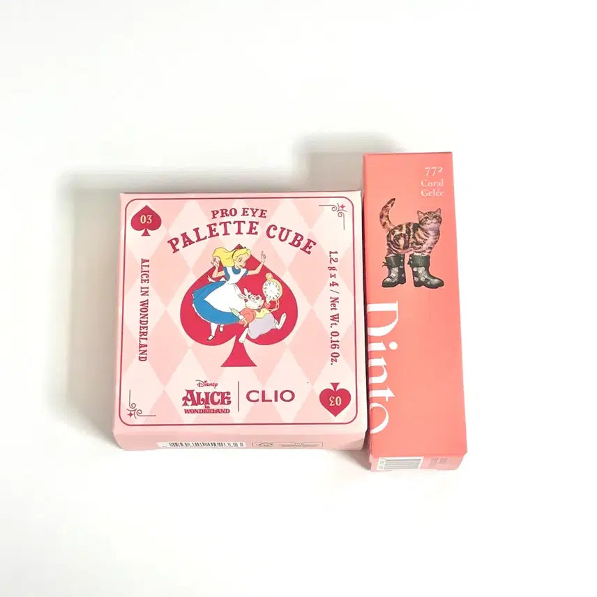 [BUNJANG] Clio Pro Eye Palette + Dinto Coral Julee / 클리오 프로 아이 팔레트 + 딘토 코랄 쥴레
