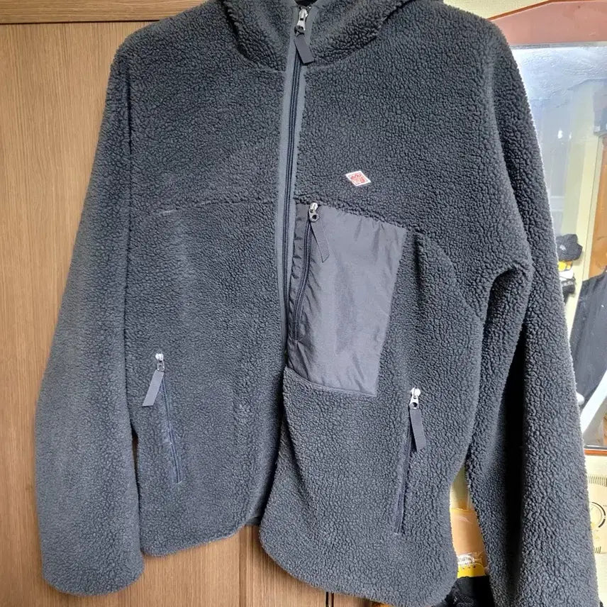 [BUNJANG] DanTon Men's Hooded Boa Insulation Jacket Large / 단톤 맨 인슐레이션 후디드 보아 자켓 라지