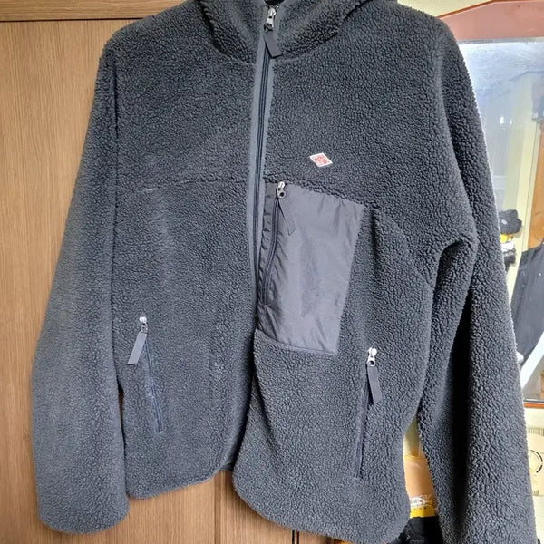 [BUNJANG] DanTon Men's Hooded Boa Insulation Jacket Large / 단톤 맨 인슐레이션 후디드 보아 자켓 라지