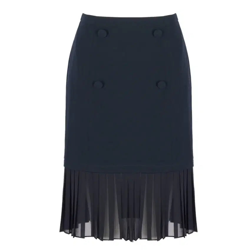[BUNJANG] Jill Stuart Navy Pleated Skirt Size S / size s 질스튜어트 네이비 플리츠 스커트