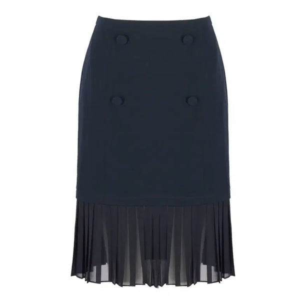 [BUNJANG] Jill Stuart Navy Pleated Skirt Size S / size s 질스튜어트 네이비 플리츠 스커트