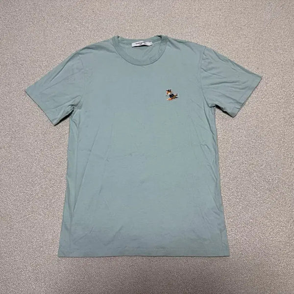 [BUNJANG] Maison Kitsuné Men's Short Sleeve T-Shirt Size 95 / 매종키츠네 반팔 티셔츠 남성용 95사이즈