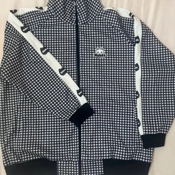 [BUNJANG] Hauls Check Pattern Training Jersey / hauls 하울즈 체크 패턴 트레이닝 져지 서브컬쳐 섭컬 지뢰계 양지뢰