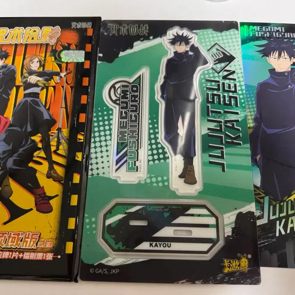 [BUNJANG] Jujutsu Kaisen Megumi & Inumaki Acrylic Stand Set (Unused) / (미사용) 주술회전 메구미, 이누마키 카유 아크릴 스탠드