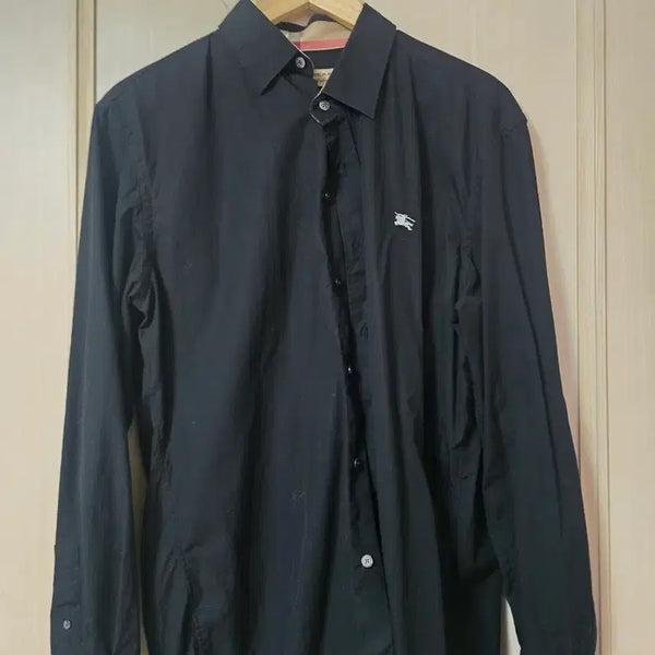 [BUNJANG] Burberry 24SS Motif Shirt Black / 버버리 24ss 셔츠 L
