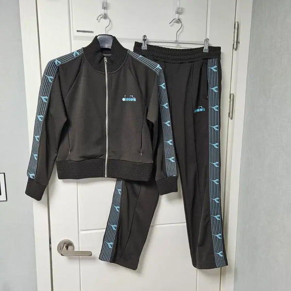 [BUNJANG] Diadora Women's Training Set / 디아도라 여성 트레이닝 셋업