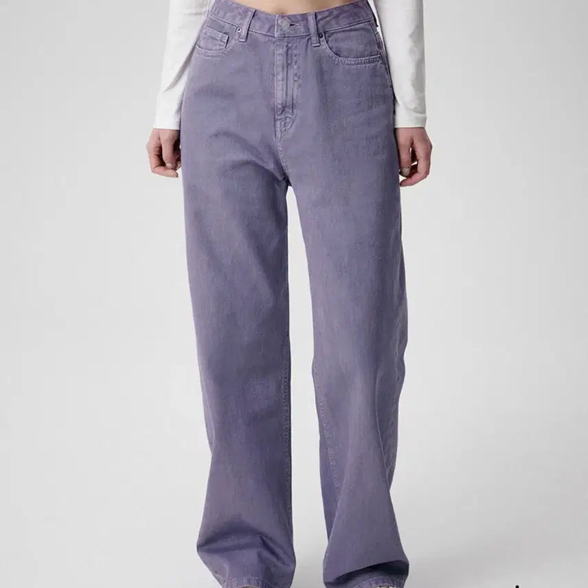 [BUNJANG] Musinsa Standard Women's Garment Dyed Regular Fit Denim Pants Size 29 / 무신사 스탠다드 우먼 가먼트 다잉 레귤러 핏 데님 팬츠 29사이즈