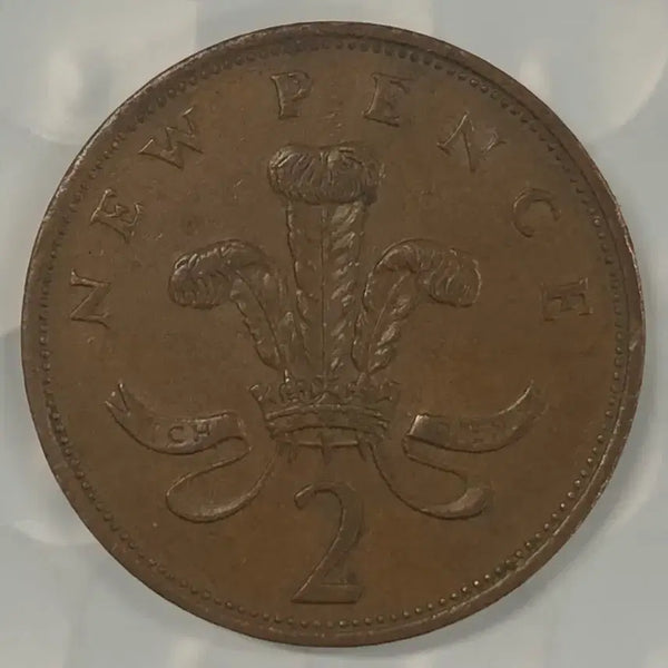 [BUNJANG] 1980 United Kingdom 2 Pence Coin / 1980년 영국 뉴 2펜스 동전 D263