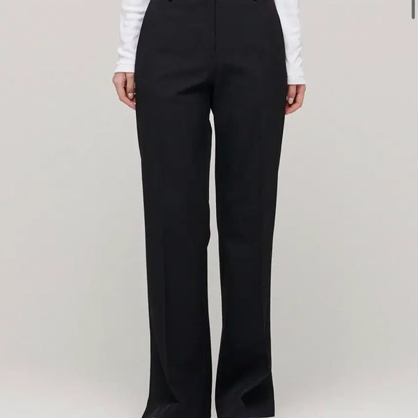 [BUNJANG] Musinsa Standard Women's Flare Slit Hidden Banding Slacks - Size 29 / 무신사스탠다드우먼 플레어 슬릿 히든 밴딩 슬랙스 29사이즈