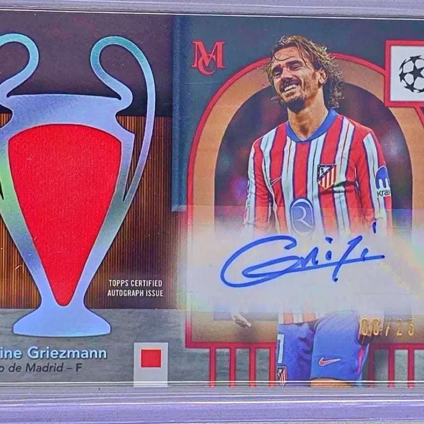 [BUNJANG] Antoine Griezmann 2024-25 Topps Momentous Auto /25 / 그리즈만 오토 카드 (24-25 Topps Momentous Auto)(할인중)