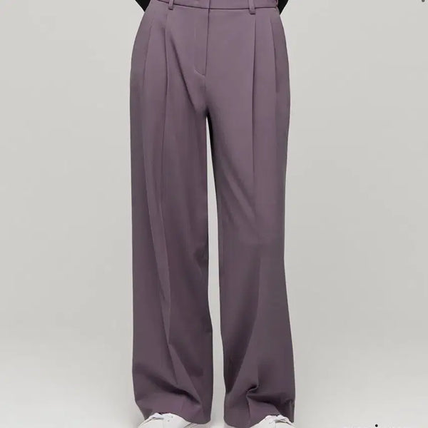 [BUNJANG] Musinsa Standard Women's High Waist Wide Banding Slacks Size 28 / 무신사스탠다드우먼 하이 웨이스트 와이드 밴딩 슬랙스 28사이즈