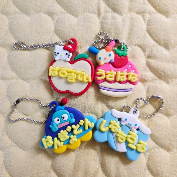 [BUNJANG] Sanrio Nameplate Gacha Set (Bundle of 4) / (4개일괄) 산리오 네임플레이트 가챠