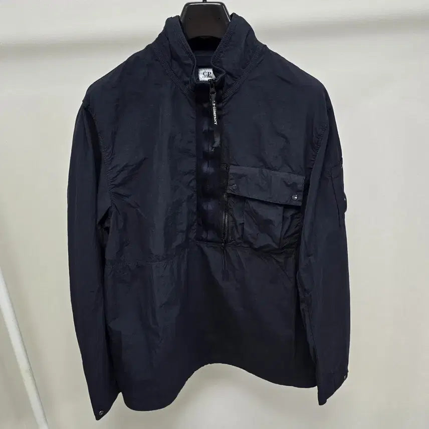 [BUNJANG] CP Company Lens Applique Anorak Half Zip-Up Jacket / CP컴퍼니 렌즈 와펜 아노락 하프 집업 자켓 L사이즈 100 판매