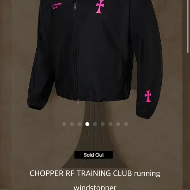 [BUNJANG] Raffinato Windbreaker Hot Pink Logo / 라피나토 윈드브레이커