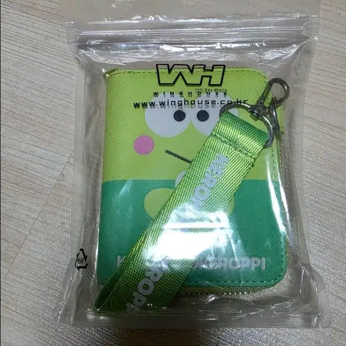 [BUNJANG] Keroppi Strap Wallet Card Holder / 케로피 스트랩 지갑 카드지갑
