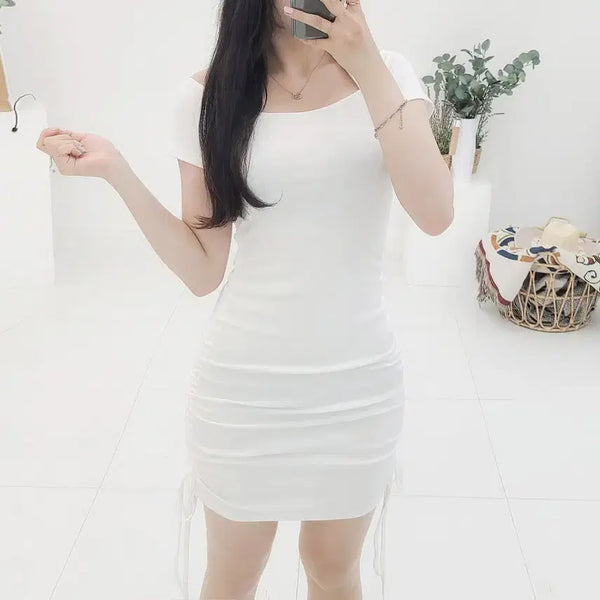 [BUNJANG] Avely Mini Dress White / (새상품 원가판매) 에이블리 원피스 미니원피스 여름원피스 7229 화이트