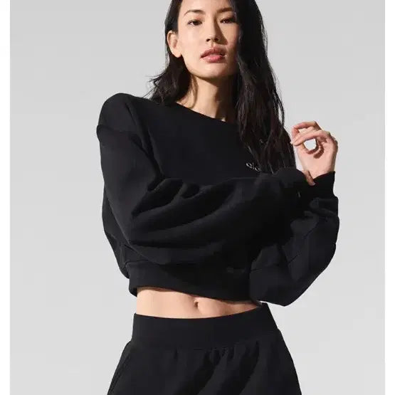 [BUNJANG] ALO Accolade Mini Skirt Black / 알로 어콜레이드 스커트 블랙